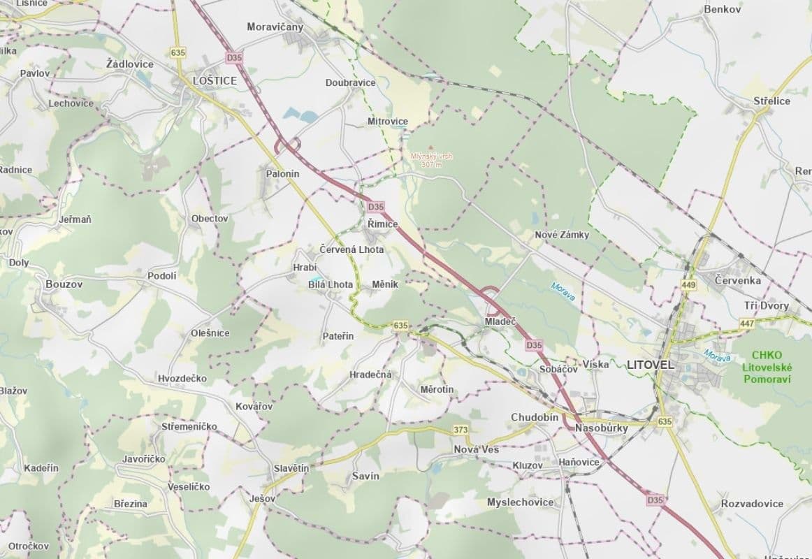 Predaj pozemku 5.260 m², Bílá Lhota, Olomoucký kraj Predaj pozemku 5.260 m², Bílá Lhota, Olomoucký kraj