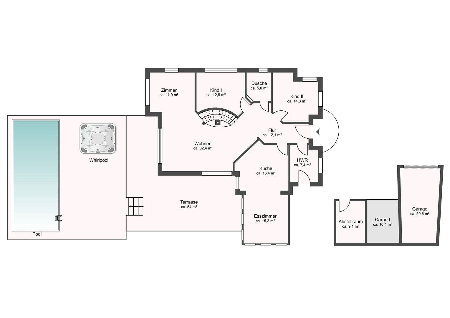 Predaj domu 200 m², pozemek 2.094 m², Lilienthal, Dolné Sasko Predaj domu 200 m², pozemek 2.094 m², Lilienthal, Dolné Sasko