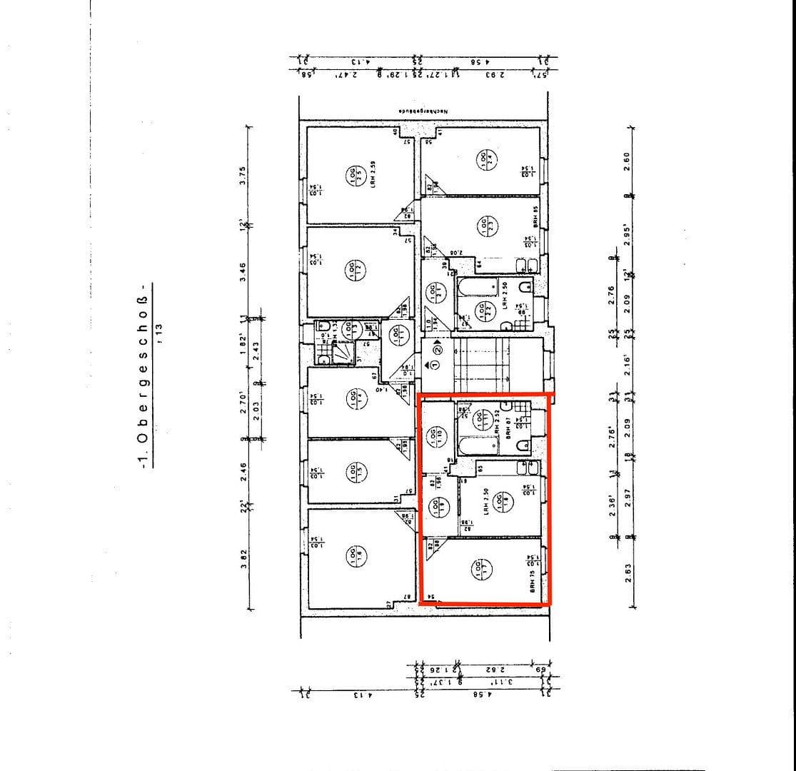 Prenájom bytu 2-izbový 51 m², Halleschestraße 13, Dessau-Roßlau, Sasko-Anhaltsko Prenájom bytu 2-izbový 51 m², Halleschestraße 13, Dessau-Roßlau, Sasko-Anhaltsko