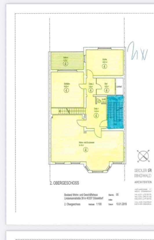 Prenájom bytu 6-izbový 196 m², Düsseldorf, Severné Porýnie - Westfálsko Prenájom bytu 6-izbový 196 m², Düsseldorf, Severné Porýnie - Westfálsko