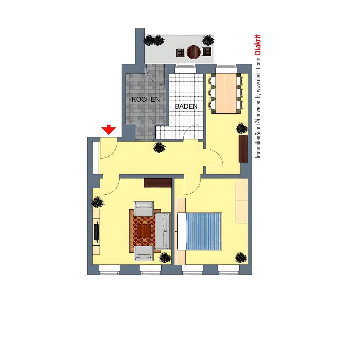 Prenájom bytu 3-izbový 75 m², Reginenstr. 18, Leipzig, Sasko Prenájom bytu 3-izbový 75 m², Reginenstr. 18, Leipzig, Sasko