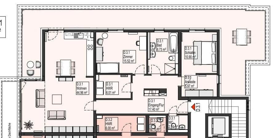 Predaj bytu 3-izbový 130 m², Osnabrück, Dolné Sasko Predaj bytu 3-izbový 130 m², Osnabrück, Dolné Sasko