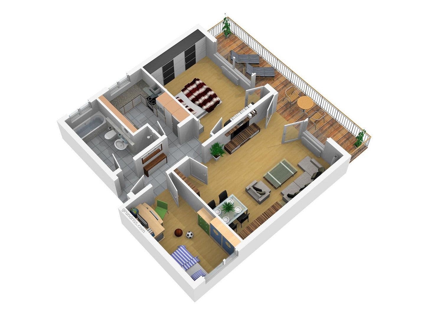 Prenájom bytu 3-izbový 88 m², Samansstr. 17, Bonn, Severné Porýnie - Westfálsko Prenájom bytu 3-izbový 88 m², Samansstr. 17, Bonn, Severné Porýnie - Westfálsko