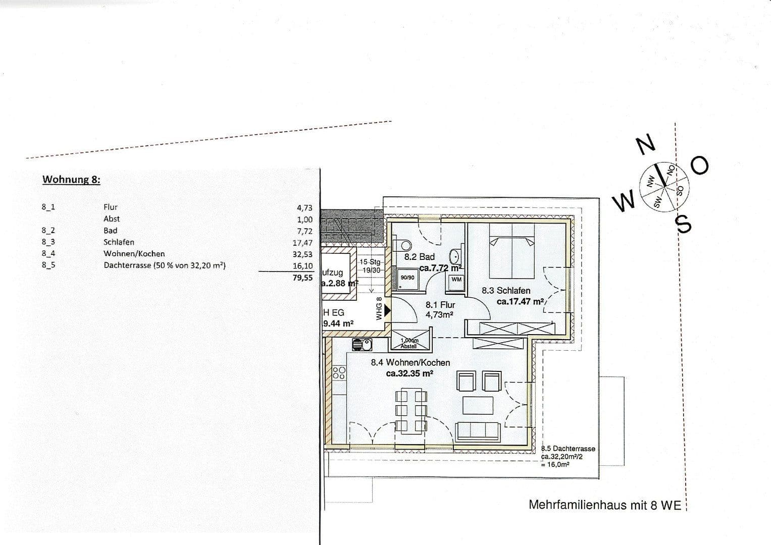 Predaj bytu 2-izbový 80 m², Bad Schwartau, Šlezvicko-Holštajnsko Predaj bytu 2-izbový 80 m², Bad Schwartau, Šlezvicko-Holštajnsko