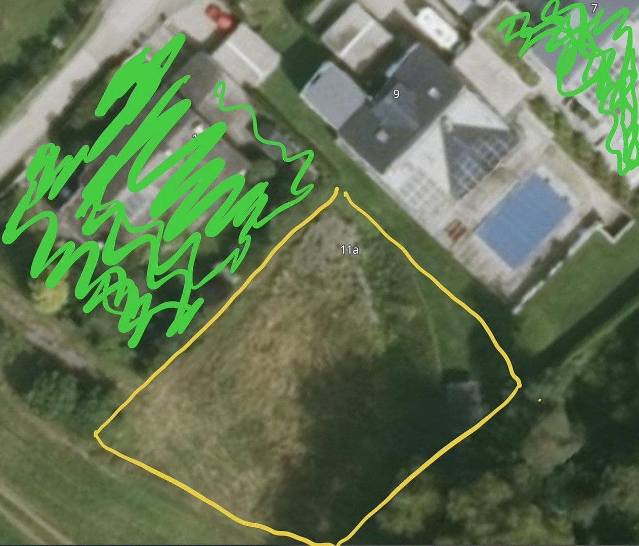 Predaj pozemku 550 m², Am Schönblick 11a, Reichertshausen, Bavorsko Predaj pozemku 550 m², Am Schönblick 11a, Reichertshausen, Bavorsko