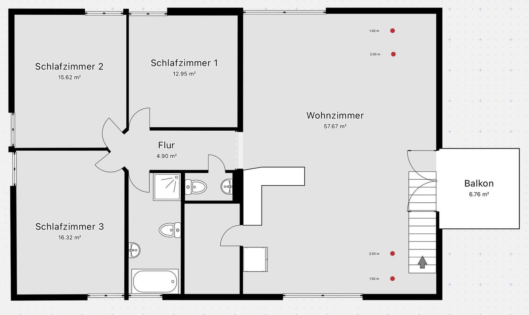 Prenájom bytu 3-izbový 110 m², Mittelstr. 7, Bad Salzdetfurth, Dolné Sasko Prenájom bytu 3-izbový 110 m², Mittelstr. 7, Bad Salzdetfurth, Dolné Sasko