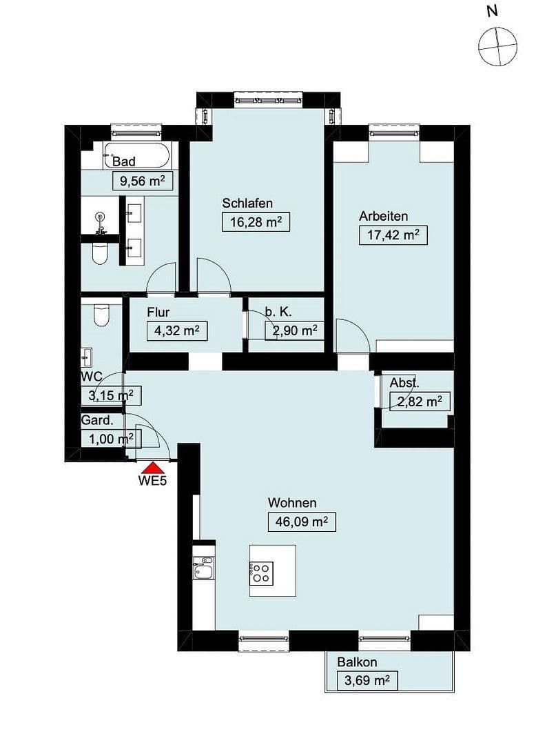 Predaj bytu 3-izbový 105 m², Düsseldorf, Severné Porýnie - Westfálsko Predaj bytu 3-izbový 105 m², Düsseldorf, Severné Porýnie - Westfálsko