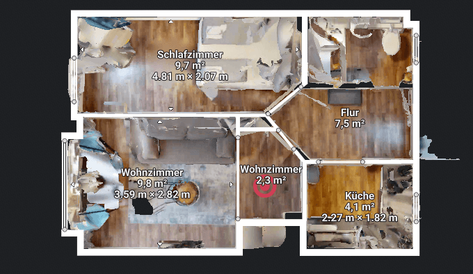 Prenájom bytu 2-izbový 34 m², Washingtonweg 1A, Hannover, Dolné Sasko Prenájom bytu 2-izbový 34 m², Washingtonweg 1A, Hannover, Dolné Sasko