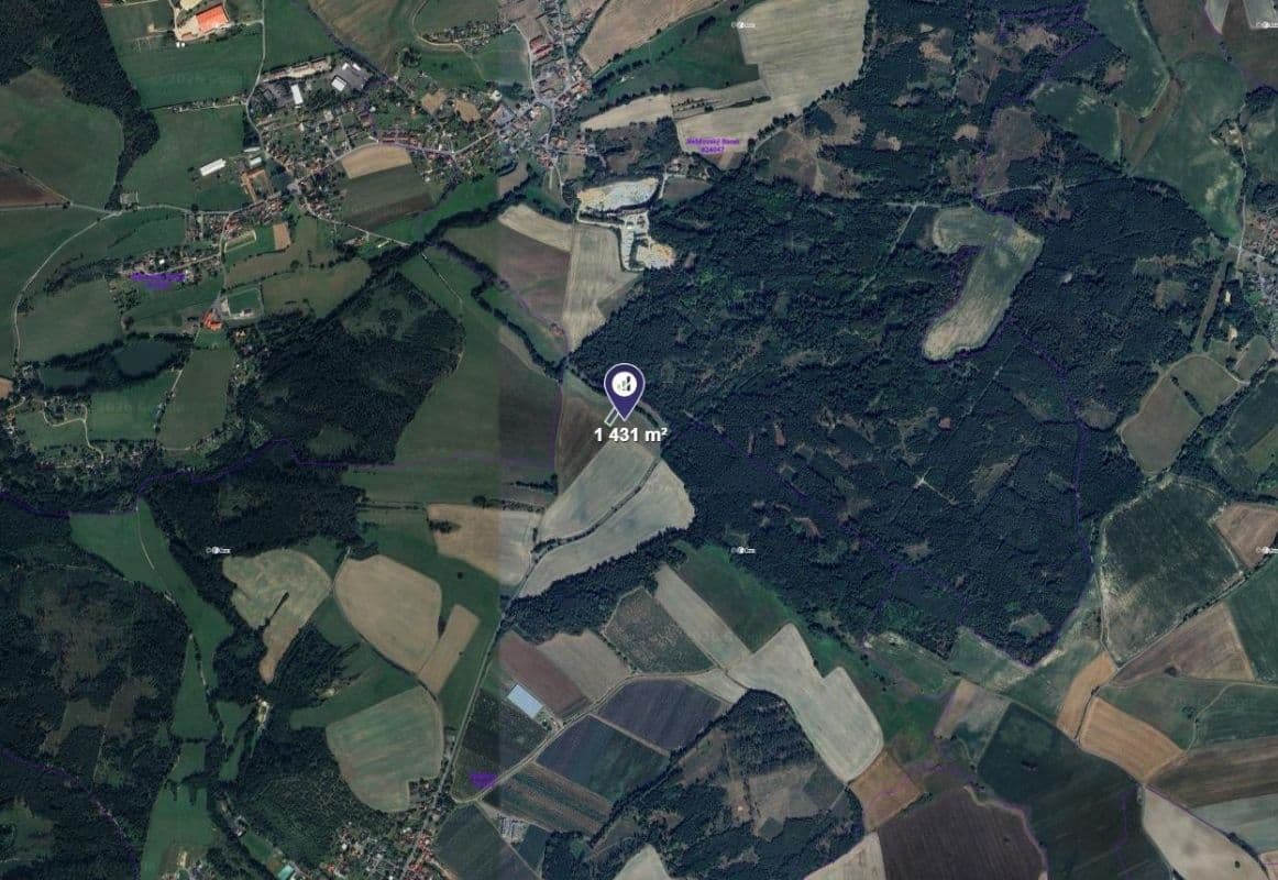 Predaj pozemku 1.431 m², Nebílovy, Plzeňský kraj Predaj pozemku 1.431 m², Nebílovy, Plzeňský kraj