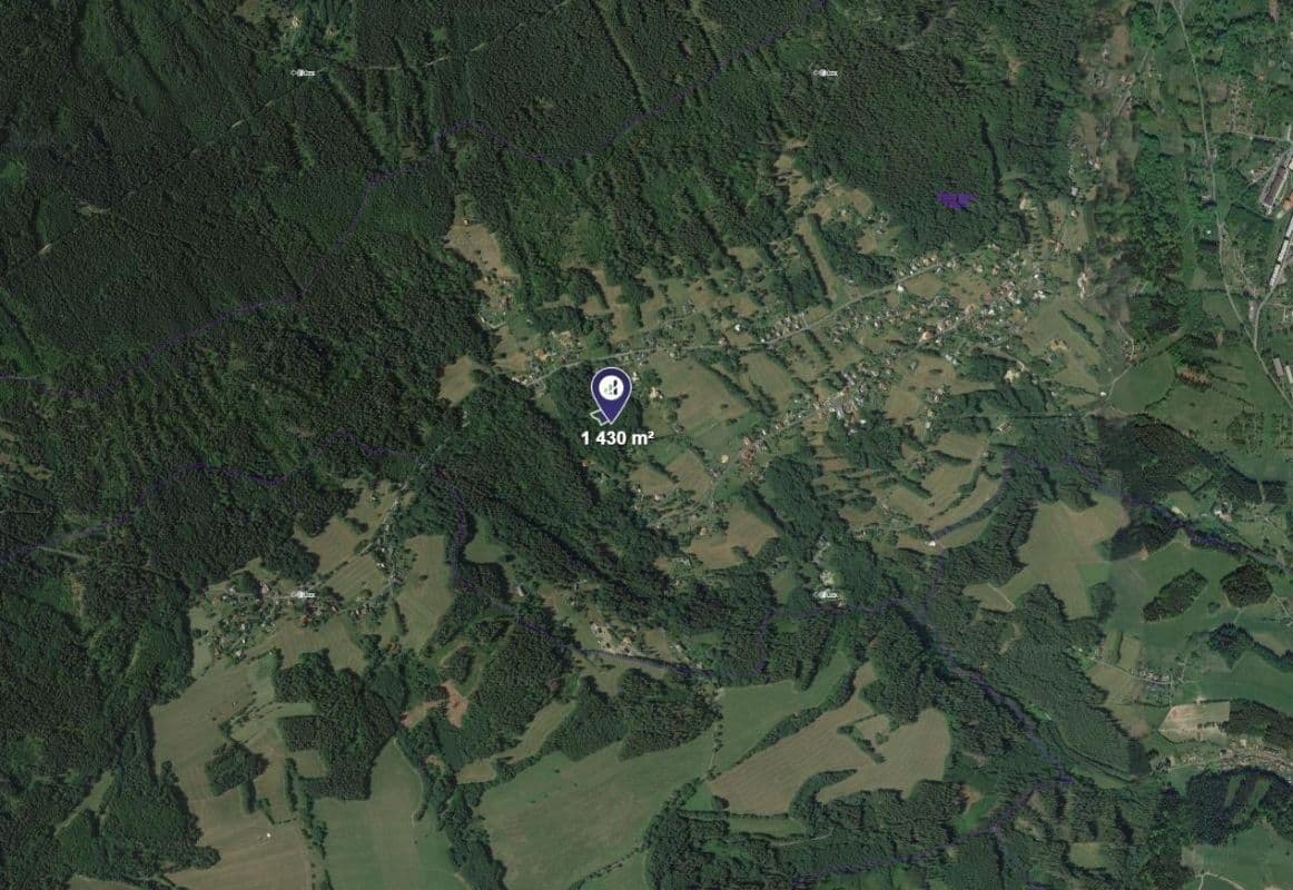Predaj pozemku 1.430 m², Velké Hamry, Liberecký kraj Predaj pozemku 1.430 m², Velké Hamry, Liberecký kraj