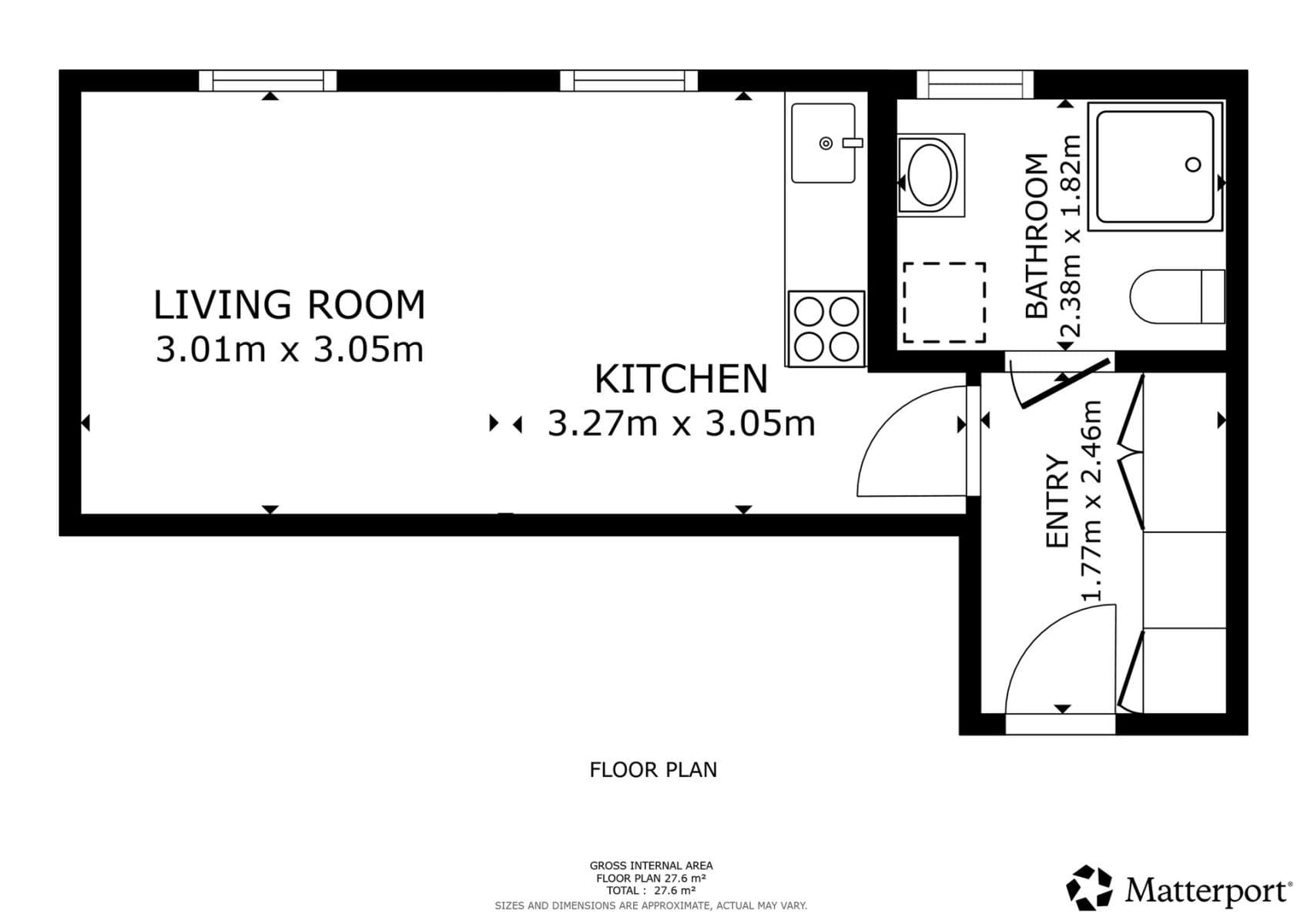 Prenájom bytu 1-izbový 26 m², Mnatova, Praha, Praha Prenájom bytu 1-izbový 26 m², Mnatova, Praha, Praha