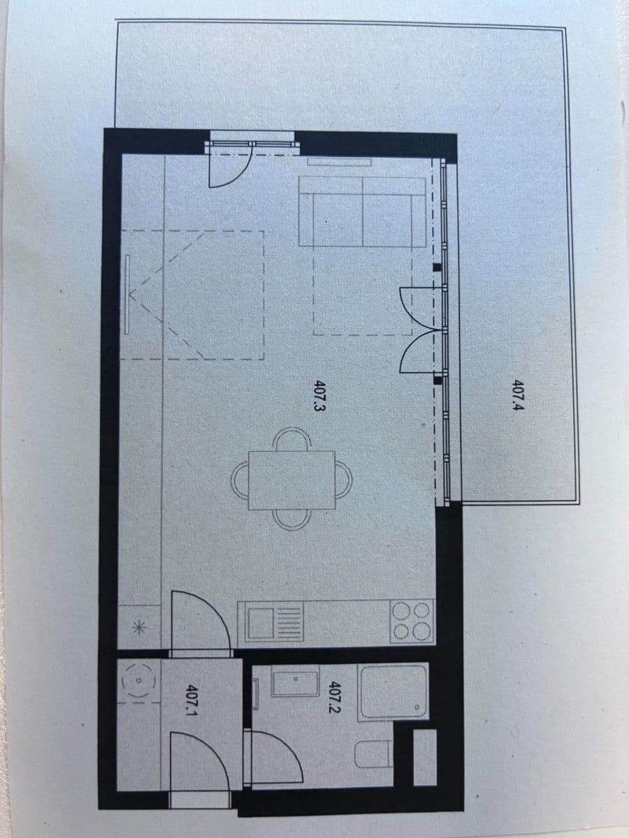 Prenájom bytu 1-izbový 40 m², Hartigova, Praha, Praha Prenájom bytu 1-izbový 40 m², Hartigova, Praha, Praha