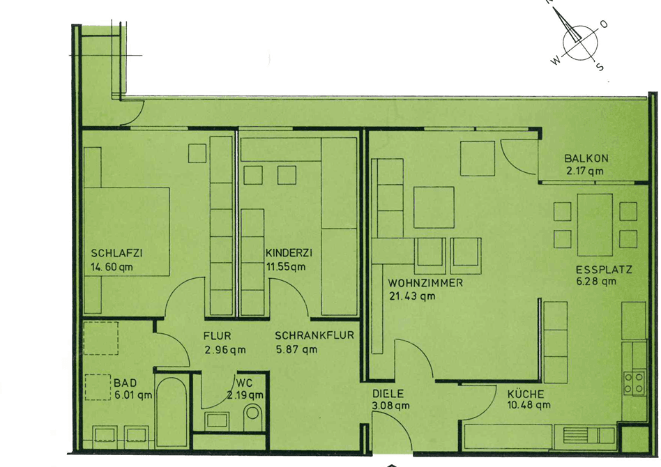 Predaj bytu 3-izbový 87 m², Friedrich-Ebert-Str. 7, Sindelfingen, Bádensko-Wurttembersko Predaj bytu 3-izbový 87 m², Friedrich-Ebert-Str. 7, Sindelfingen, Bádensko-Wurttembersko