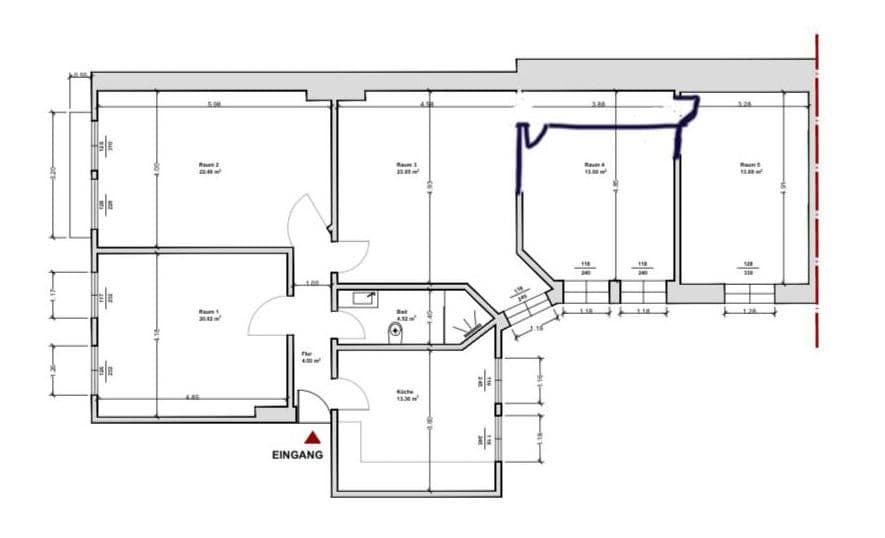 Prenájom bytu 5-izbový 128 m², Berlin, Berlín Prenájom bytu 5-izbový 128 m², Berlin, Berlín