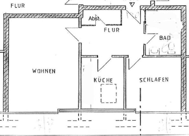 Prenájom bytu 3-izbový 58 m², Dorfstraße 25, Moisburg, Dolné Sasko Prenájom bytu 3-izbový 58 m², Dorfstraße 25, Moisburg, Dolné Sasko
