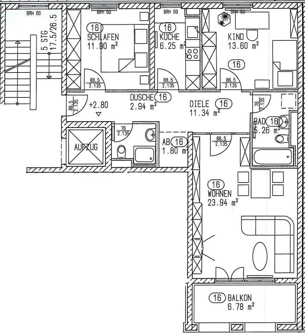 Prenájom bytu 3-izbový 84 m², Schlossstr. 13b, Egmating, Ebersberg, Bavorsko Prenájom bytu 3-izbový 84 m², Schlossstr. 13b, Egmating, Ebersberg, Bavorsko