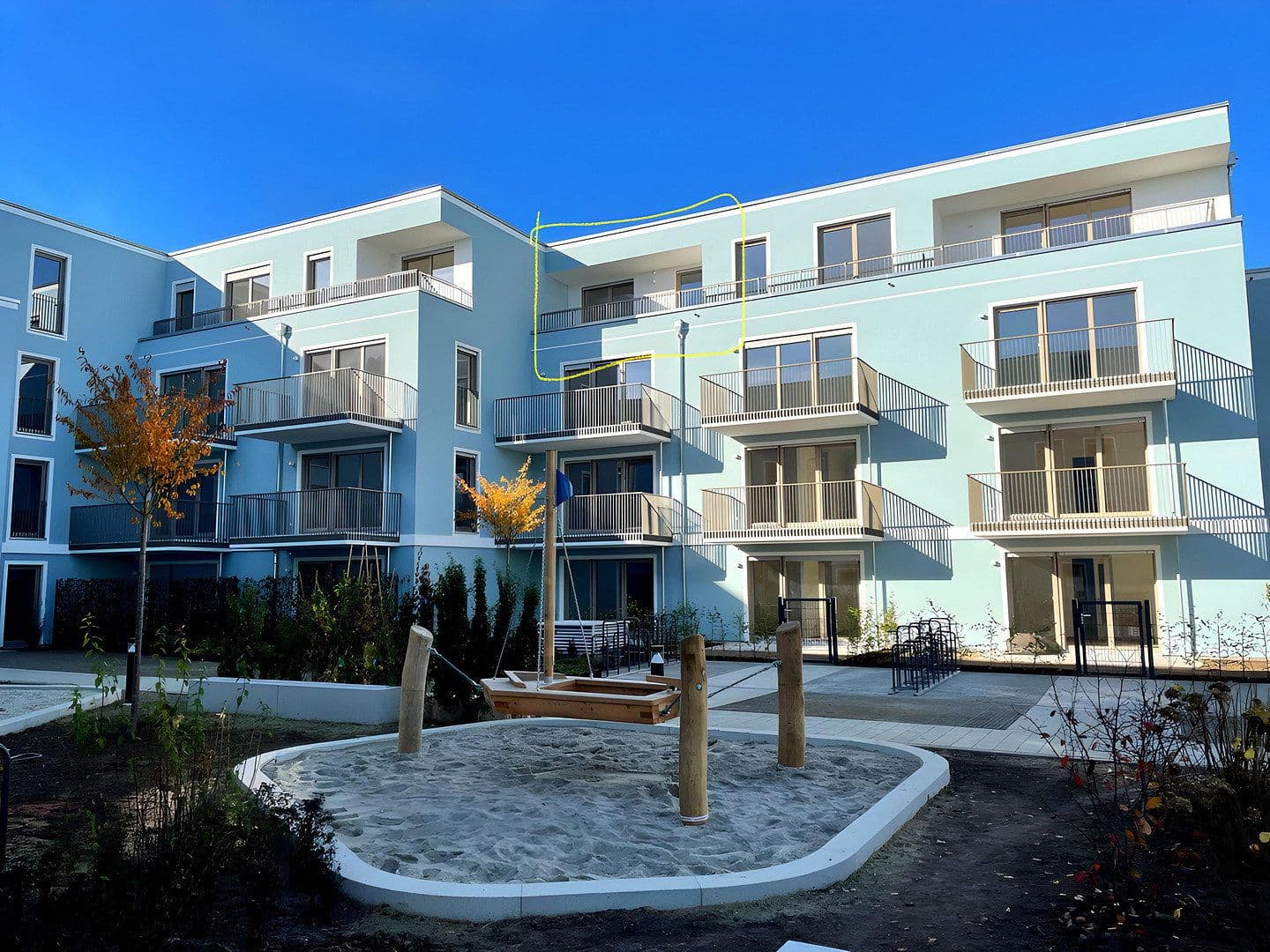 Prenájom bytu 3-izbový 66 m², Sanddornstr. 19, Moosburg an der Isar, Bavorsko Prenájom bytu 3-izbový 66 m², Sanddornstr. 19, Moosburg an der Isar, Bavorsko