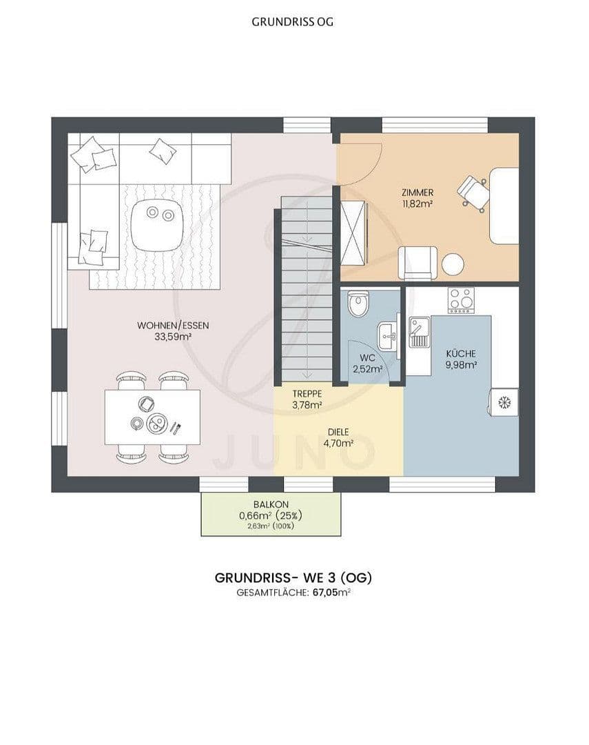 Prenájom bytu 4-izbový 127 m², Maintal, Hesensko Prenájom bytu 4-izbový 127 m², Maintal, Hesensko