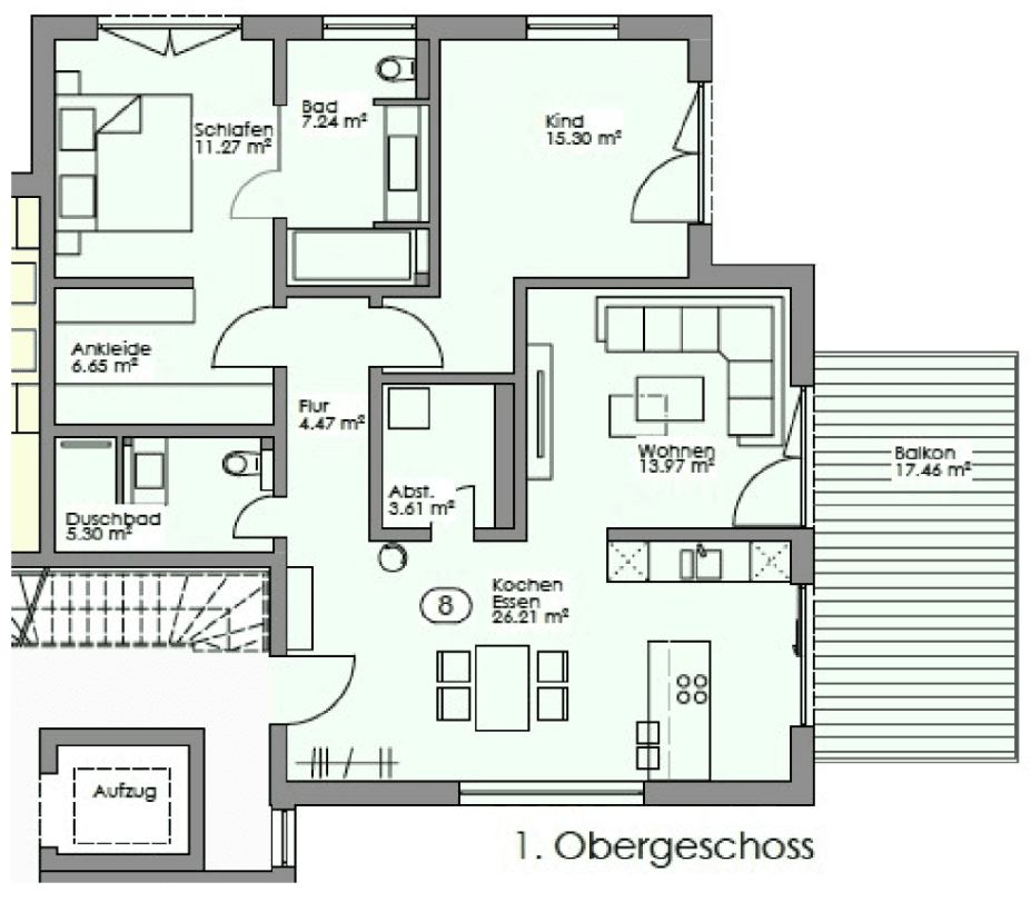 Predaj bytu 3-izbový 103 m², Meisenweg 8, Röttenbach, Bavorsko Predaj bytu 3-izbový 103 m², Meisenweg 8, Röttenbach, Bavorsko