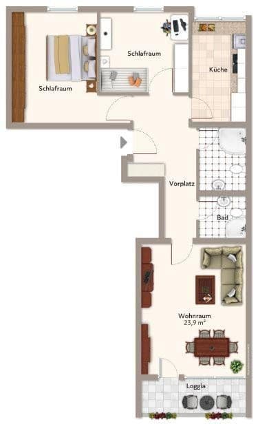 Predaj bytu 3-izbový 84 m², Leonrodstraße 60, München, Bavorsko Predaj bytu 3-izbový 84 m², Leonrodstraße 60, München, Bavorsko