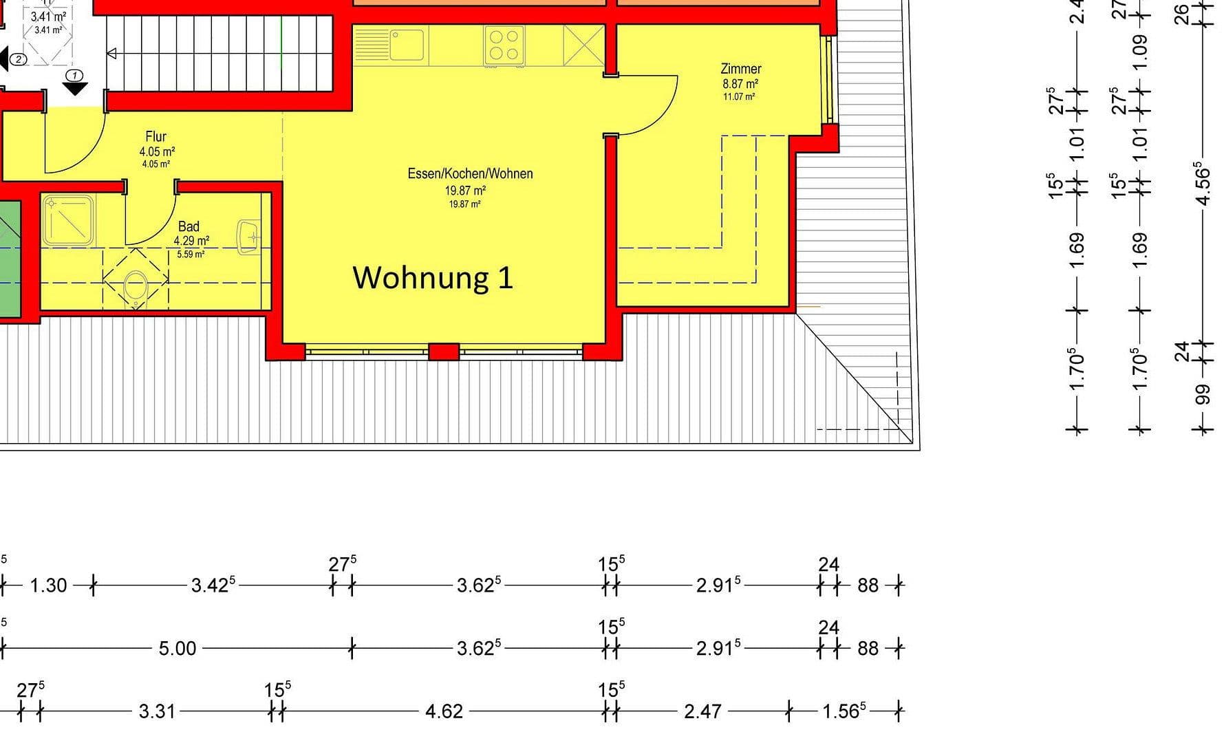 Prenájom bytu 2-izbový 50 m², Hafenstraße 7, Schleswig, Šlezvicko-Holštajnsko Prenájom bytu 2-izbový 50 m², Hafenstraße 7, Schleswig, Šlezvicko-Holštajnsko
