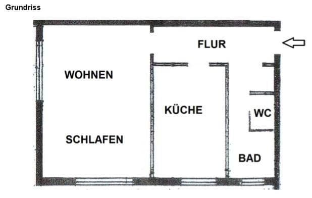 Prenájom bytu 1-izbový 46 m², Waiblingen, Bádensko-Wurttembersko Prenájom bytu 1-izbový 46 m², Waiblingen, Bádensko-Wurttembersko