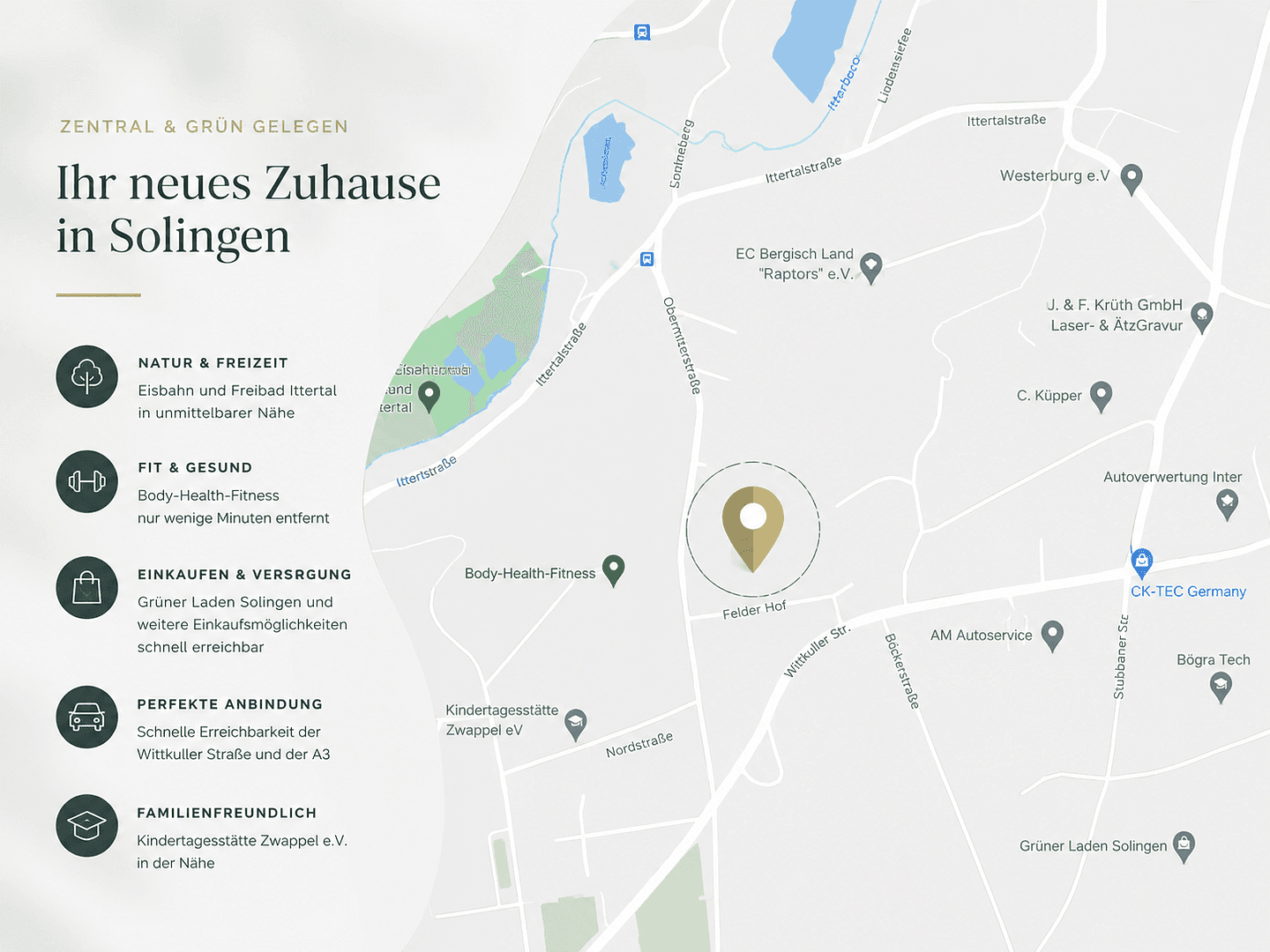 Predaj bytu 4-izbový 109 m², Solingen, Severné Porýnie - Westfálsko Predaj bytu 4-izbový 109 m², Solingen, Severné Porýnie - Westfálsko
