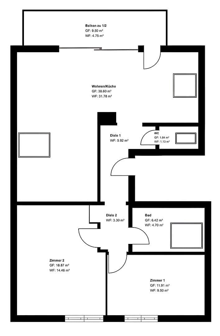 Prenájom bytu 3-izbový 75 m², Friedrich-Rothfuss-Straße 3, Freudenstadt, Bádensko-Wurttembersko Prenájom bytu 3-izbový 75 m², Friedrich-Rothfuss-Straße 3, Freudenstadt, Bádensko-Wurttembersko