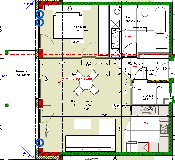 Prenájom bytu 2-izbový 69 m², Am Bahndamm 3, Bad Säckingen, Bádensko-Wurttembersko Prenájom bytu 2-izbový 69 m², Am Bahndamm 3, Bad Säckingen, Bádensko-Wurttembersko