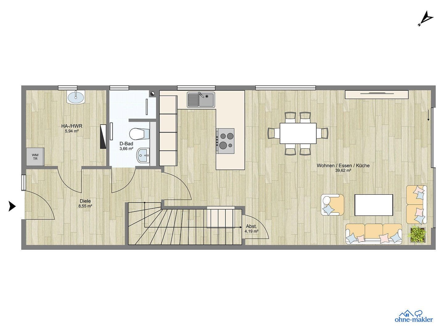 Predaj domu 123 m², pozemek 340 m², Hamburg, Hamburg Predaj domu 123 m², pozemek 340 m², Hamburg, Hamburg