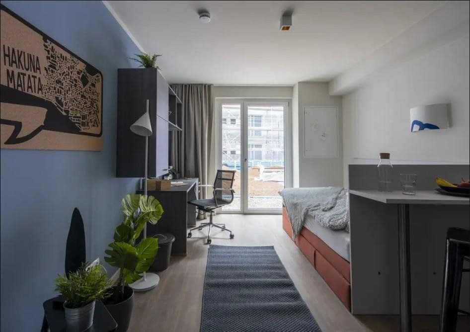 Prenájom bytu 1-izbový 25 m², Mönchengladbach, Severné Porýnie - Westfálsko Prenájom bytu 1-izbový 25 m², Mönchengladbach, Severné Porýnie - Westfálsko