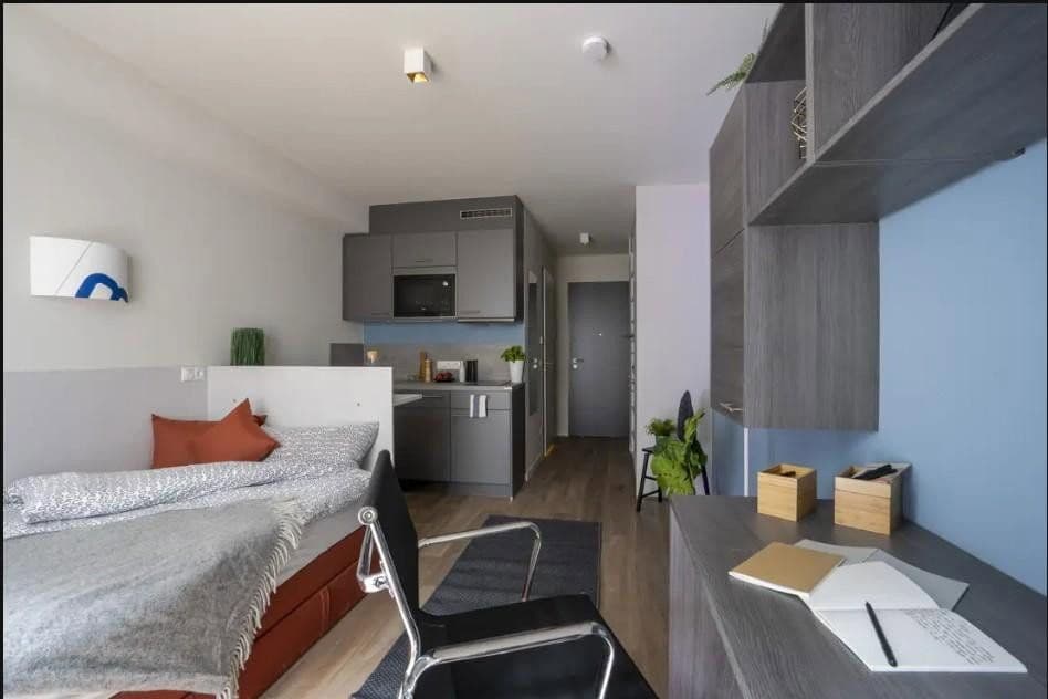 Prenájom bytu 1-izbový 25 m², Mönchengladbach, Severné Porýnie - Westfálsko Prenájom bytu 1-izbový 25 m², Mönchengladbach, Severné Porýnie - Westfálsko