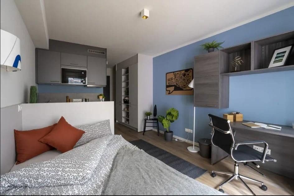Prenájom bytu 1-izbový 25 m², Mönchengladbach, Severné Porýnie - Westfálsko Prenájom bytu 1-izbový 25 m², Mönchengladbach, Severné Porýnie - Westfálsko