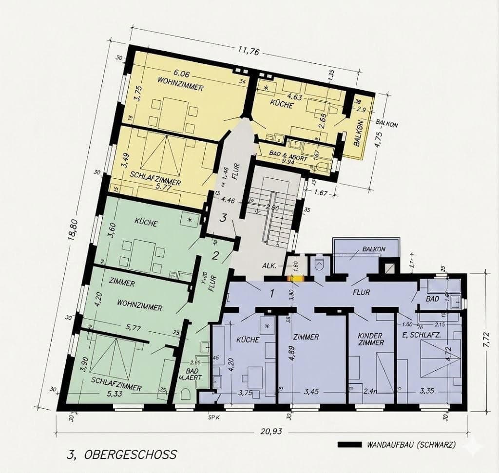 Prenájom bytu 2-izbový 62 m², Haydnstr 22, Dortmund, Severné Porýnie - Westfálsko Prenájom bytu 2-izbový 62 m², Haydnstr 22, Dortmund, Severné Porýnie - Westfálsko