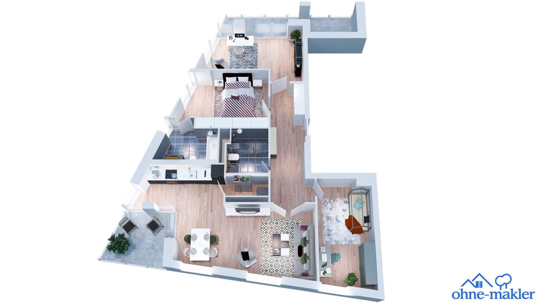 Prenájom bytu 4-izbový 112 m², Berlin, Berlín Prenájom bytu 4-izbový 112 m², Berlin, Berlín