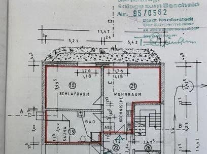 Prenájom bytu 2-izbový 63 m², Norderstedt, Šlezvicko-Holštajnsko Prenájom bytu 2-izbový 63 m², Norderstedt, Šlezvicko-Holštajnsko