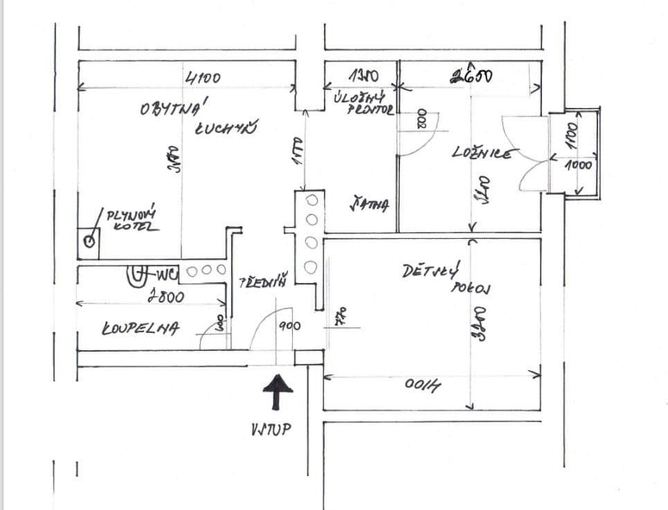 Predaj bytu 3-izbový 56 m², Kpt. Jaroše, Beroun, Středočeský kraj Predaj bytu 3-izbový 56 m², Kpt. Jaroše, Beroun, Středočeský kraj
