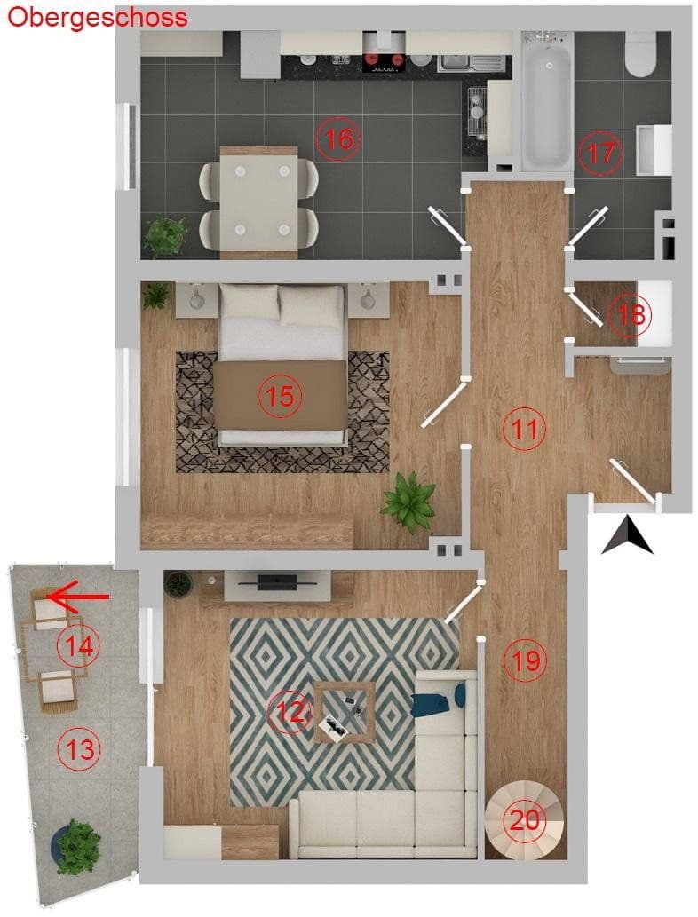 Prenájom bytu 5-izbový 145 m², Hägener Straße 61, Remscheid, Severné Porýnie - Westfálsko Prenájom bytu 5-izbový 145 m², Hägener Straße 61, Remscheid, Severné Porýnie - Westfálsko