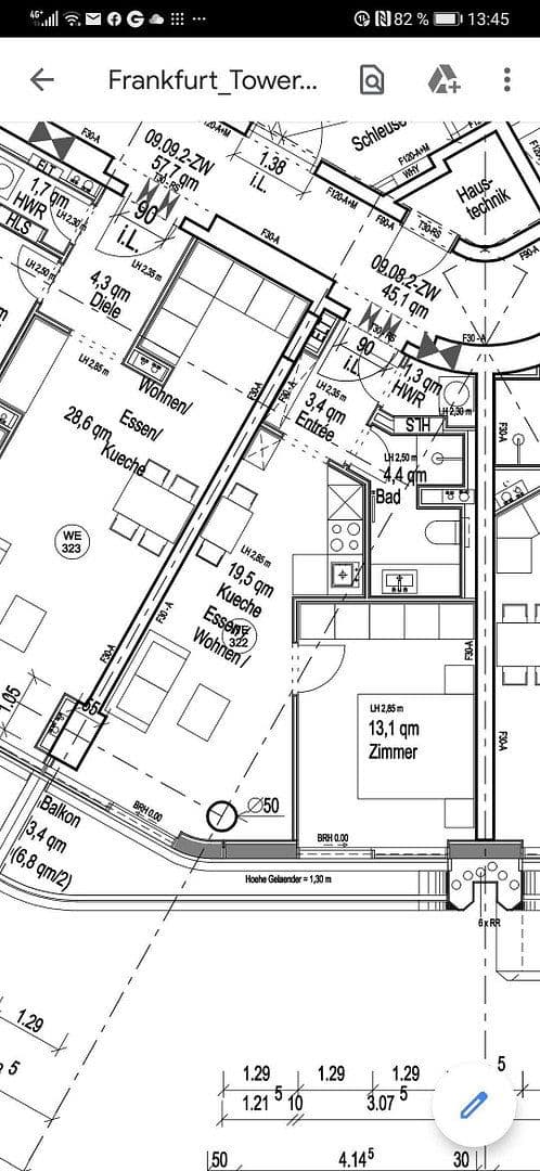 Predaj bytu 2-izbový 46 m², Frankfurt am Main, Hesensko Predaj bytu 2-izbový 46 m², Frankfurt am Main, Hesensko