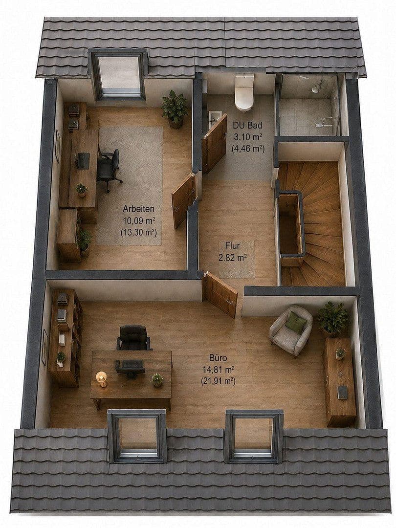 Prenájom domu 134 m², pozemek 243 m², Mering, Bavorsko Prenájom domu 134 m², pozemek 243 m², Mering, Bavorsko