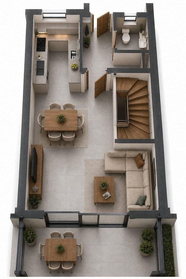 Prenájom domu 134 m², pozemek 243 m², Mering, Bavorsko Prenájom domu 134 m², pozemek 243 m², Mering, Bavorsko