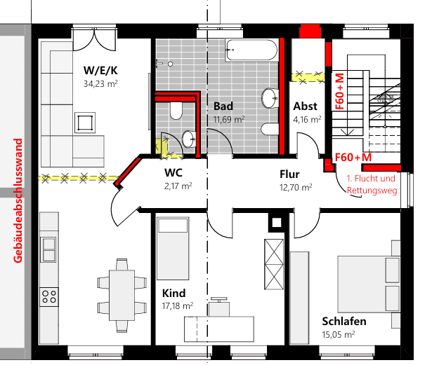 Prenájom bytu 3-izbový 98 m², Lohmühlenstraße 2, Lüdenscheid, Severné Porýnie - Westfálsko Prenájom bytu 3-izbový 98 m², Lohmühlenstraße 2, Lüdenscheid, Severné Porýnie - Westfálsko