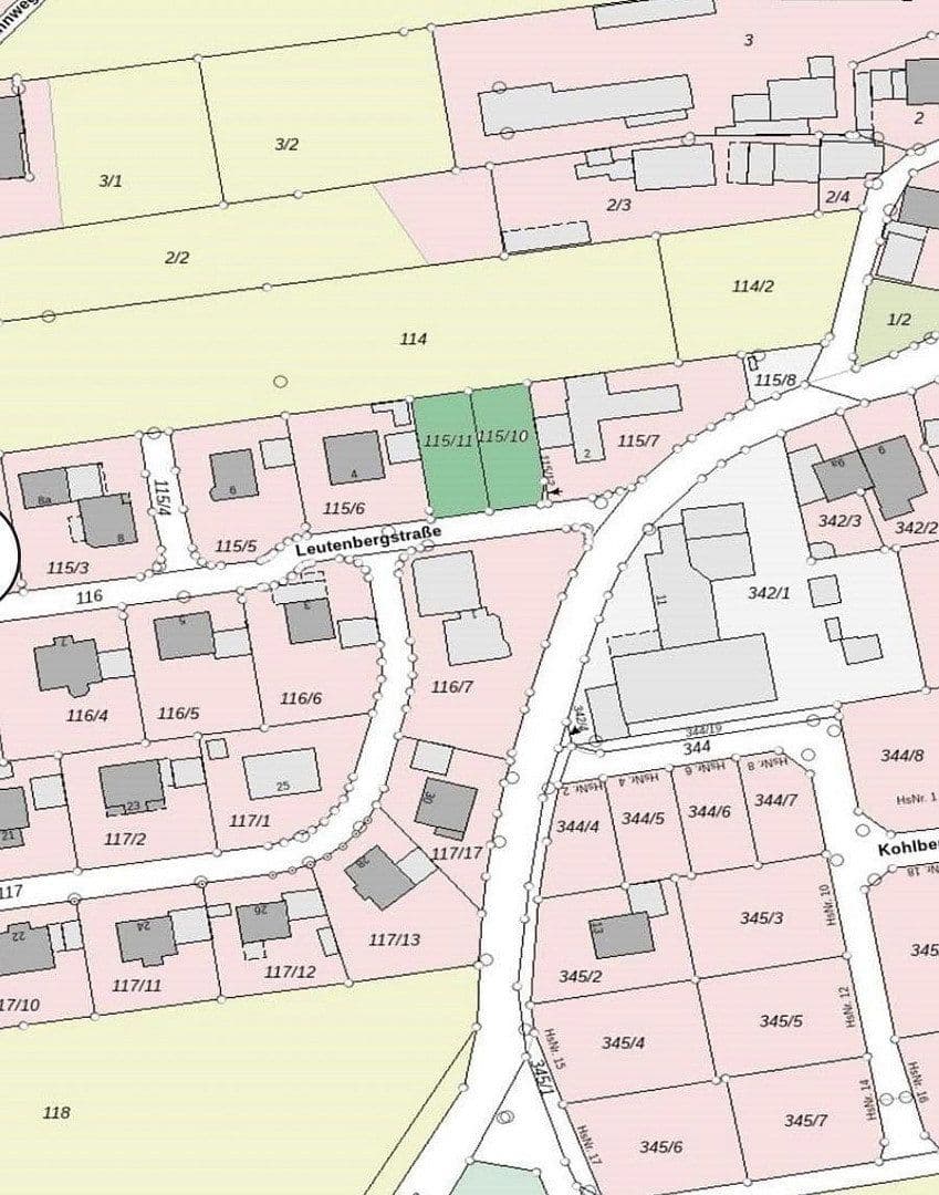 Predaj pozemku 619 m², Leutenberg, Kammlach, Bavorsko Predaj pozemku 619 m², Leutenberg, Kammlach, Bavorsko