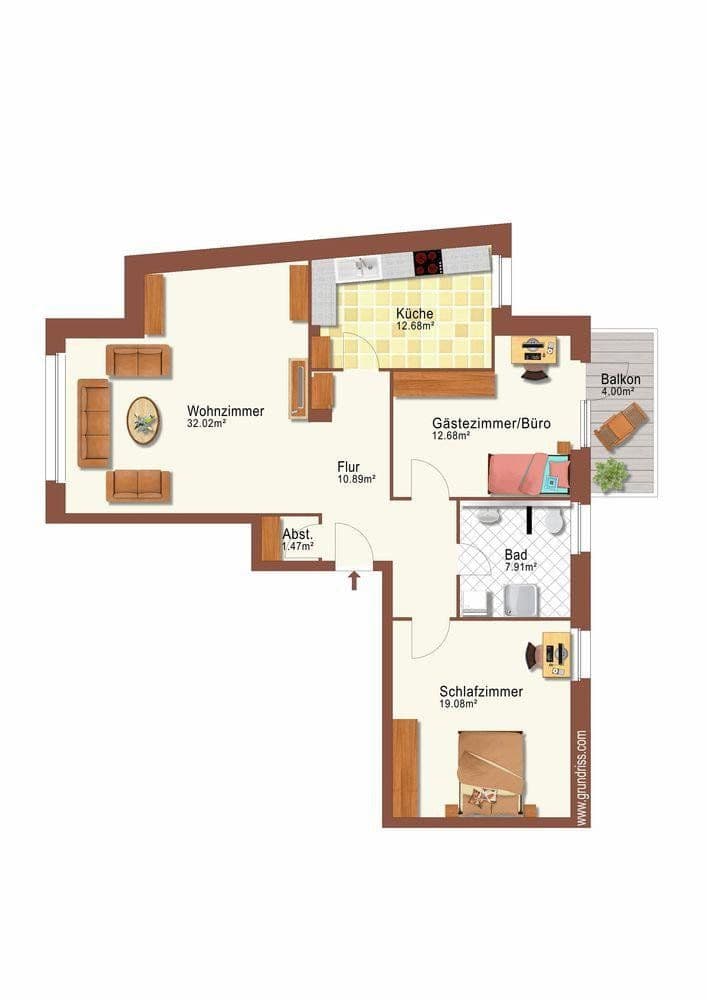 Predaj bytu 3-izbový 101 m², Bad Zwischenahn, Dolné Sasko Predaj bytu 3-izbový 101 m², Bad Zwischenahn, Dolné Sasko