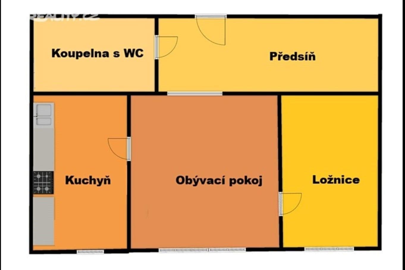 Predaj bytu 2-izbový 43 m², Dreyerova, Praha, Praha Predaj bytu 2-izbový 43 m², Dreyerova, Praha, Praha