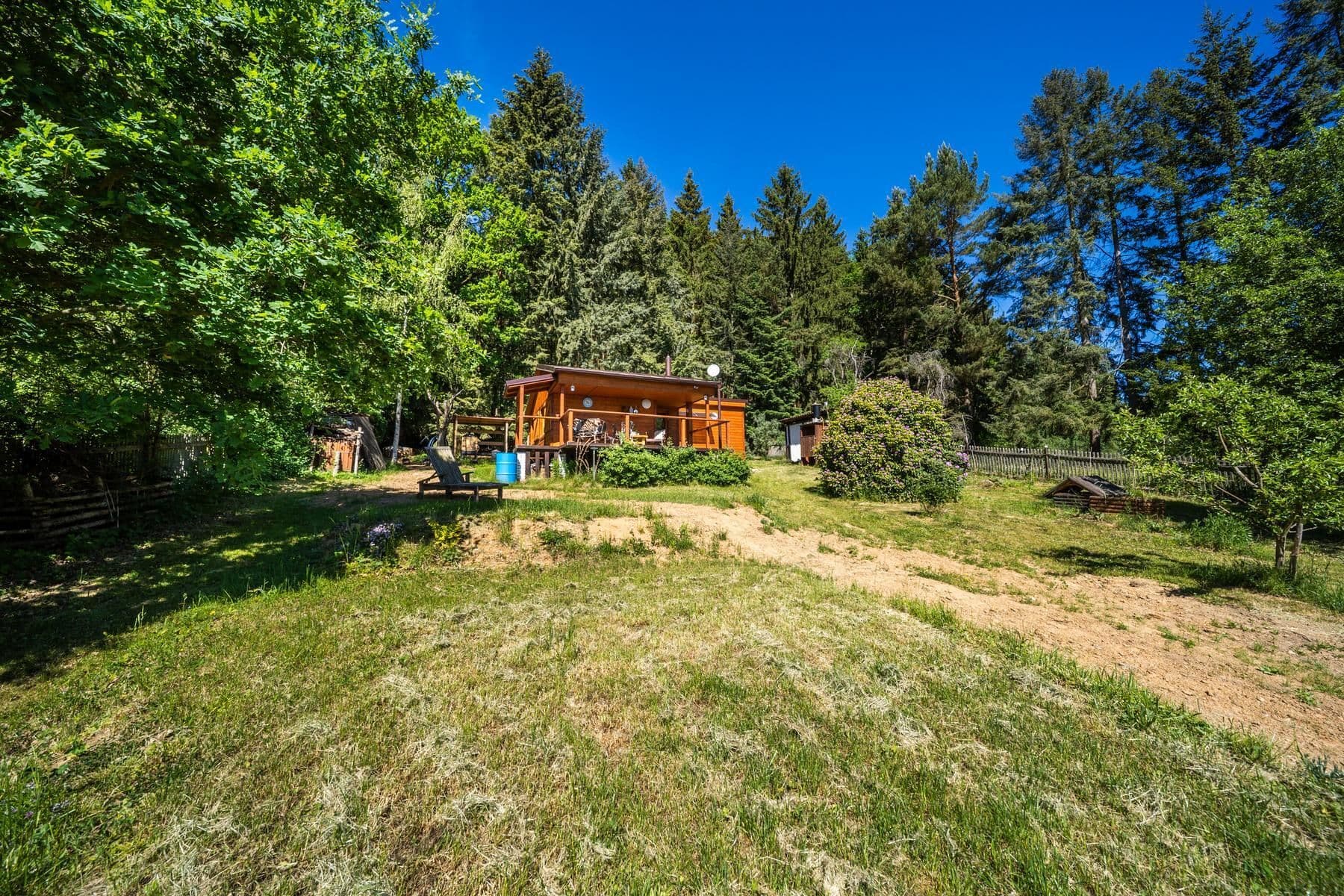 Predaj rekreačného objektu 50 m², pozemek 2.198 m², Strunkovice nad Blanicí, Jihočeský kraj Predaj rekreačného objektu 50 m², pozemek 2.198 m², Strunkovice nad Blanicí, Jihočeský kraj
