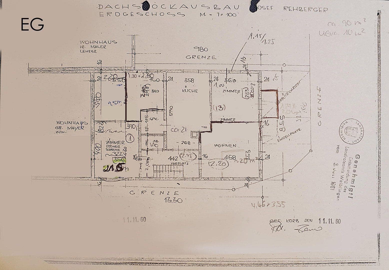 Predaj domu 175 m², pozemek 289 m², Friedensstrasse 6, Weinstadt, Bádensko-Wurttembersko Predaj domu 175 m², pozemek 289 m², Friedensstrasse 6, Weinstadt, Bádensko-Wurttembersko
