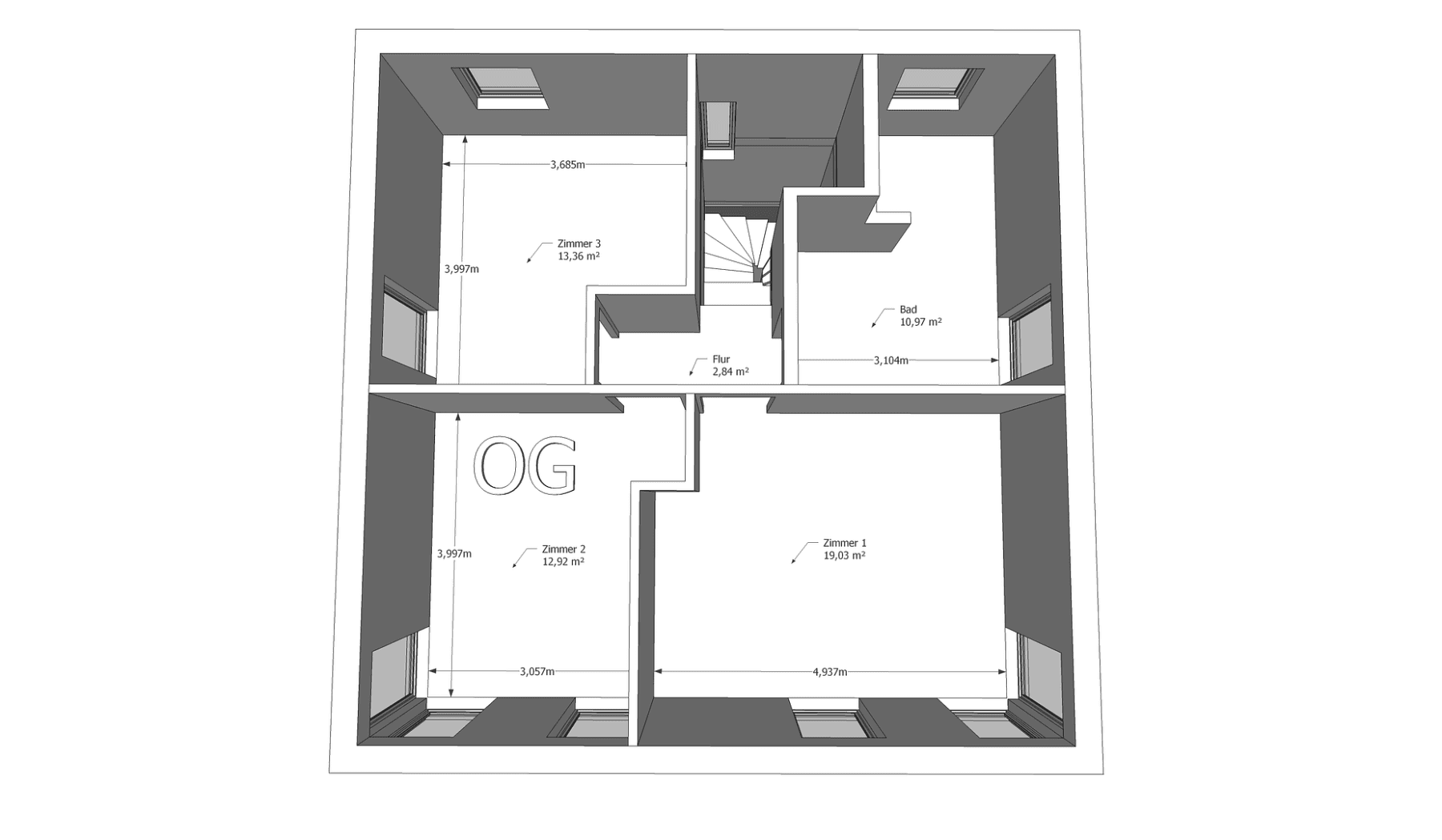 Predaj domu 120 m², pozemek 366 m², Rüsselsheim am Main, Hesensko Predaj domu 120 m², pozemek 366 m², Rüsselsheim am Main, Hesensko