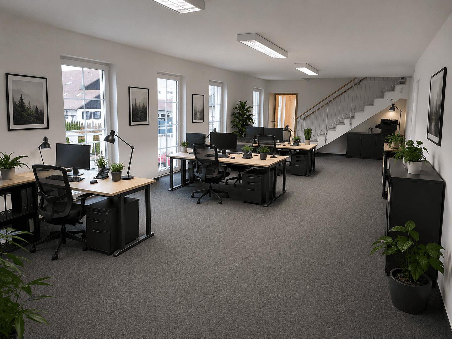Prenájom kancelárie 200 m², Altdorf, Bavorsko Prenájom kancelárie 200 m², Altdorf, Bavorsko