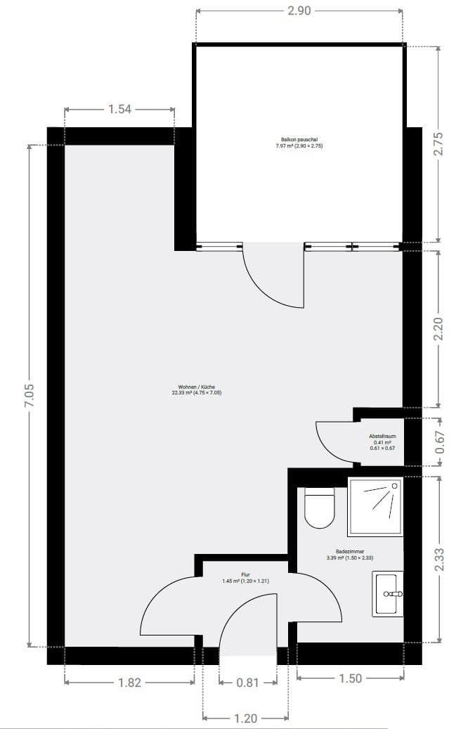 Prenájom bytu 1-izbový 31 m², Tönisvorst, Severné Porýnie - Westfálsko Prenájom bytu 1-izbový 31 m², Tönisvorst, Severné Porýnie - Westfálsko